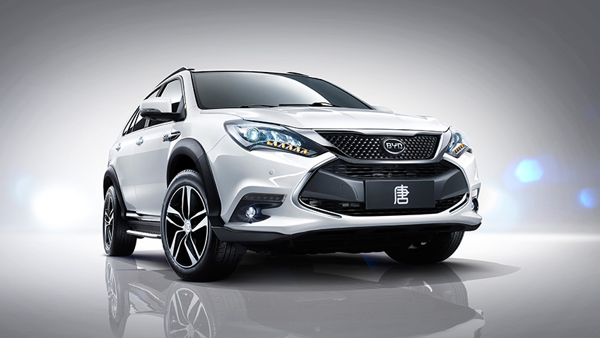 BYD Tang plug-in hybrid vehicle