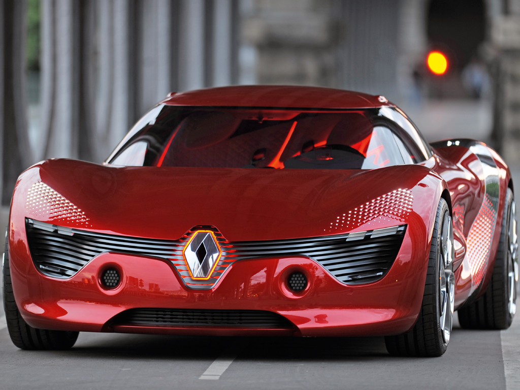 dezir electric car, renault electric car, sport coupe electric vehicle