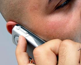 Harvesting energy by cellphone