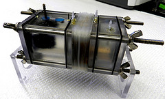 Extracting energy from the waste water and salt water