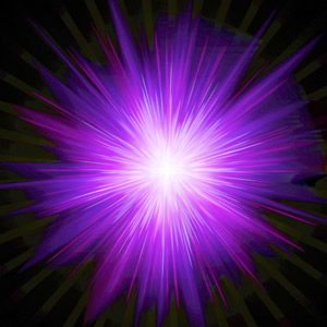 laser light